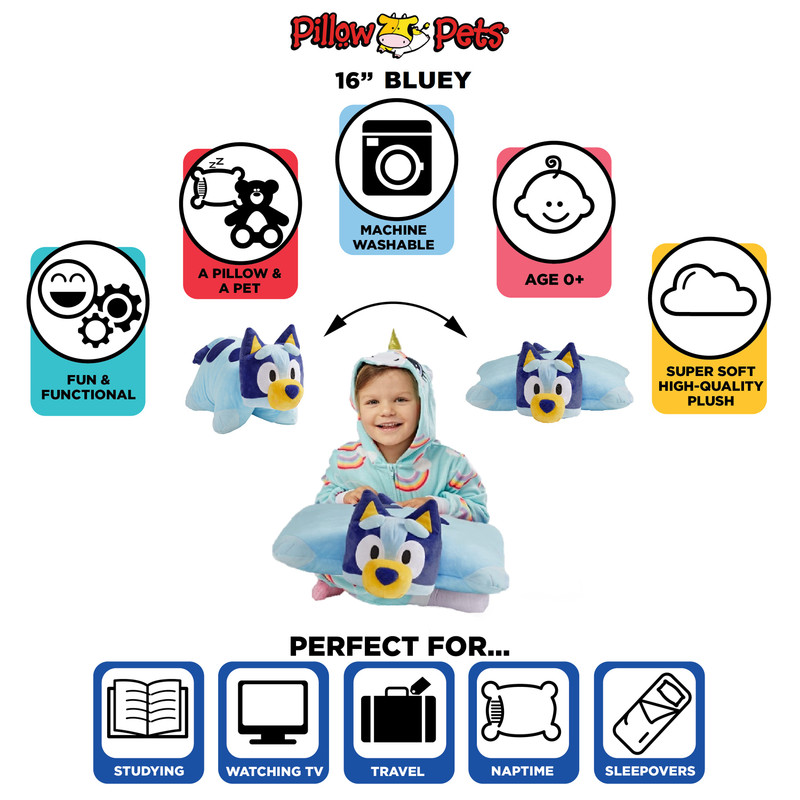 BBC Bluey Plush Pillow Pet - Image 8