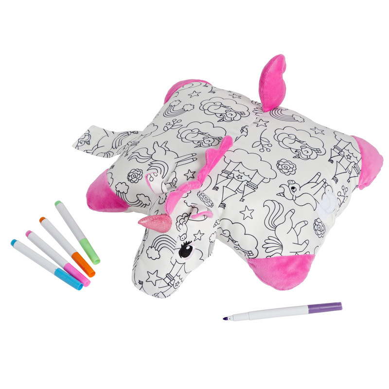 Color On Unicorn Pillow Pet - Image 2