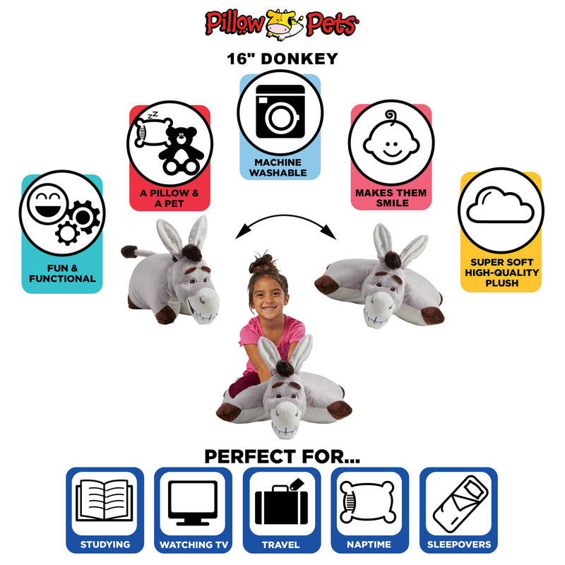 DreamWorks Donkey Plush Pillow Pet - Image 5