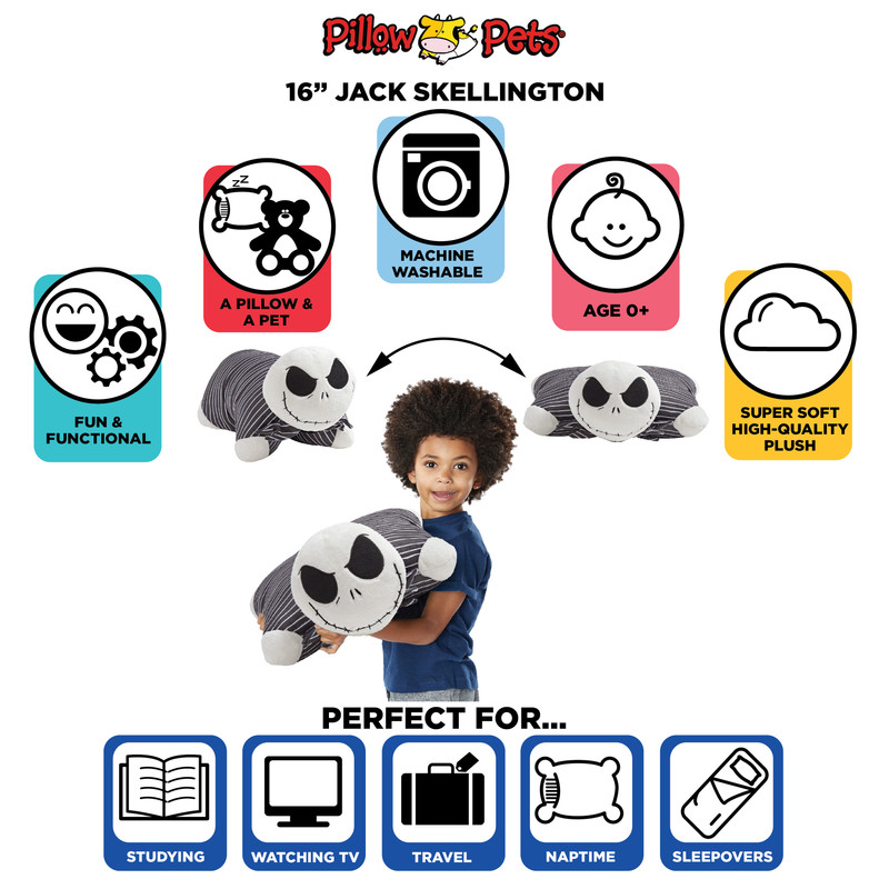Disney The Nightmare Before Christmas Plush Pillow Pet Combo Pack - Image 5