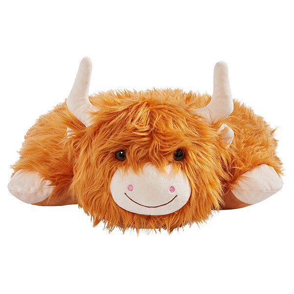 Highland Cow Jumbo 30"" Plush Pillow Pet - Image 4