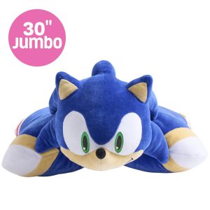 SEGA Sonic the Hedgehog Jumbo 30"" Plush Pillow Pet